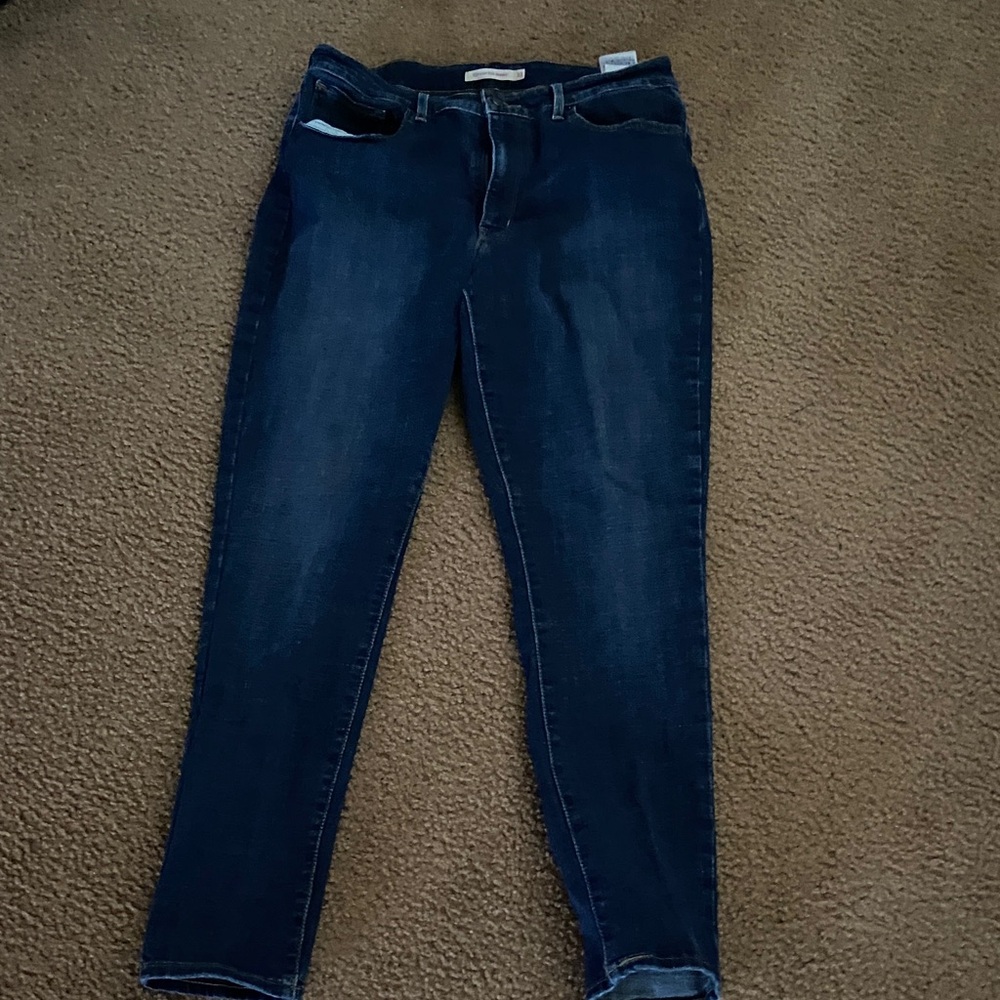 Levi's Dark Blue Skinny Jeans